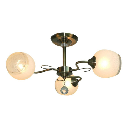 Люстры на штанге — Потолочная люстра IMEX MD.0664-3-S AB купить в 