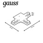 Коннекторы — Коннектор Gauss TR136 купить в  Коннекторы — Коннектор Gauss TR136 купить в