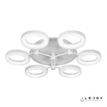 Свет для дома — Потолочная люстра iLedex Jomo FS-014-X6-(B) 72W WH купить в  Свет для дома — Потолочная люстра iLedex Jomo FS-014-X6-(B) 72W WH купить в