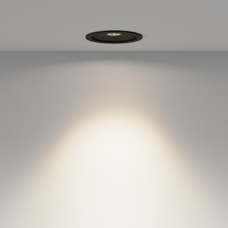 Встраиваемые точечные светильники — Встраиваемый светильник Maytoni Technical DL060-9W3-4-6K-B купить в 