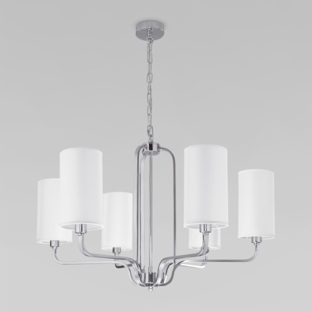 Люстры подвесные — Подвесная люстра Eurosvet 60128/6 хром купить в 