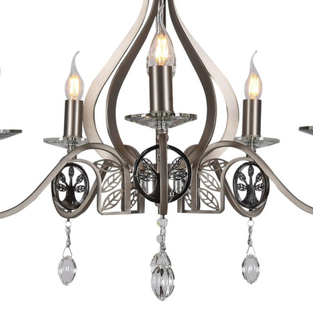Люстры подвесные — Подвесная люстра Lumien Hall Ауэрель 2031/5H-SNCR-CL купить в 