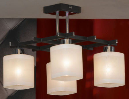 Люстры на штанге — Люстра на штанге Lussole LSL-9007-04 купить в 