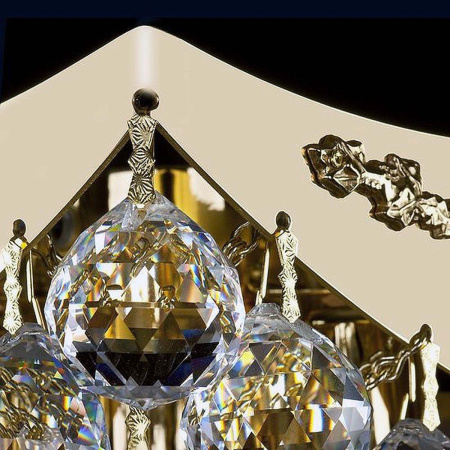 Настенные бра — Настенный светильник Artglass Dahlia Polished CE купить в 