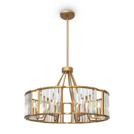 Люстры на штанге — Люстра на штанге Maytoni MOD087PL-08G купить в 