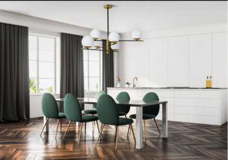 Люстры на штанге — Люстра на штанге Maytoni MOD048PL-06G купить в 