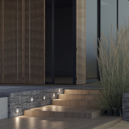 Светильники для стен и ступеней — Светильник для ступеней Maytoni O015SL-L3W3K купить в 