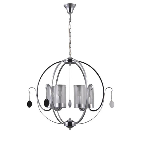 Люстры подвесные — Подвесная люстра Lumien Hall Илис 3303/6H-CR-SNS-CL купить в 