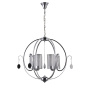 Люстры подвесные — Подвесная люстра Lumien Hall Илис 3303/6H-CR-SNS-CL купить в 