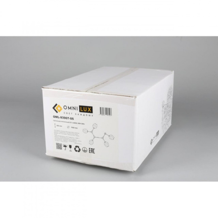 Люстры на штанге — Люстра на штанге Omnilux OML-93907-05 купить в 