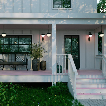 Уличные настенные светильники — Светильник настенный Novotech 370955 купить в 