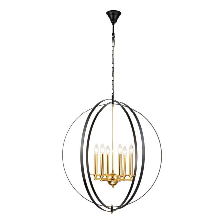 Люстры подвесные — Подвесная люстра iLamp Element 9977-800 GoldBlack купить в  Люстры подвесные — Подвесная люстра iLamp Element 9977-800 GoldBlack купить в