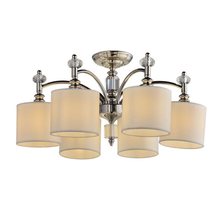 Потолочные люстры — Потолочная люстра Lumien Hall Стинтино LH1050/6C-NK-BG купить в 