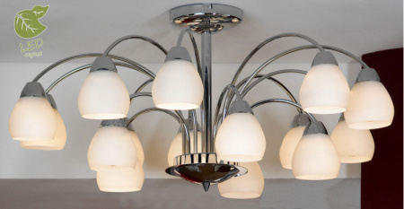 Люстры на штанге — Люстра на штанге Lussole GRLSF-2403-15 купить в 