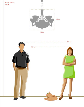 Люстры подвесные — Подвесная люстра MW-Light 317010708 купить в 