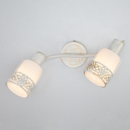 Споты — Спот Eurosvet 20025/2 белый с золотом купить в 