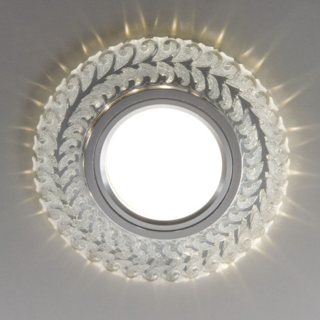 Встраиваемые точечные светильники — Встраиваемый светильник Elektrostandard 2223 MR16 CL прозрачный купить в 