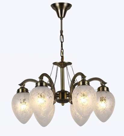 Люстры подвесные — 34823/6 бронза купить в 