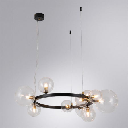 Люстры подвесные — Подвесная люстра ARTE Lamp A7790SP-10BK купить в  Люстры подвесные — Подвесная люстра ARTE Lamp A7790SP-10BK купить в