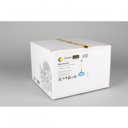 Подвесные светильники — Подвесной светильник Omnilux OML-99316-01 купить в 