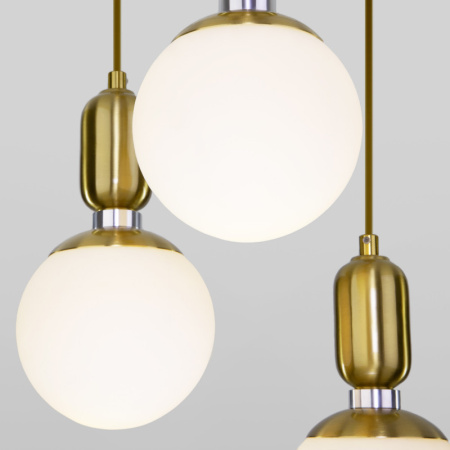 Подвесные светильники — Подвесной светильник Eurosvet 50151/3 латунь купить в 