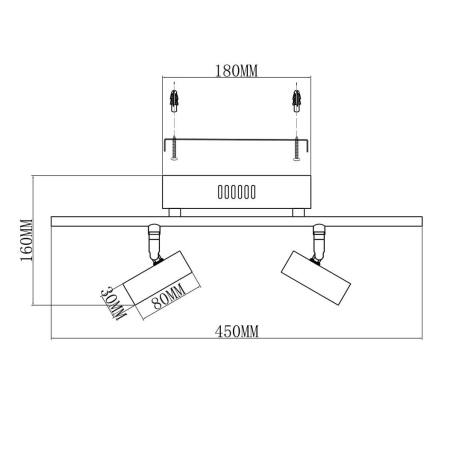 Споты — Светодиодный спот Moderli Right V5044-2WL купить в  Споты — Светодиодный спот Moderli Right V5044-2WL купить в