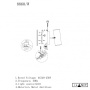 Споты — Спот iLamp 8860W BR-BK купить в  Споты — Спот iLamp 8860W BR-BK купить в