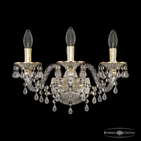 Настенные бра — Бра Bohemia Ivele Crystal 16110B/3/165 GW V0300 купить в 