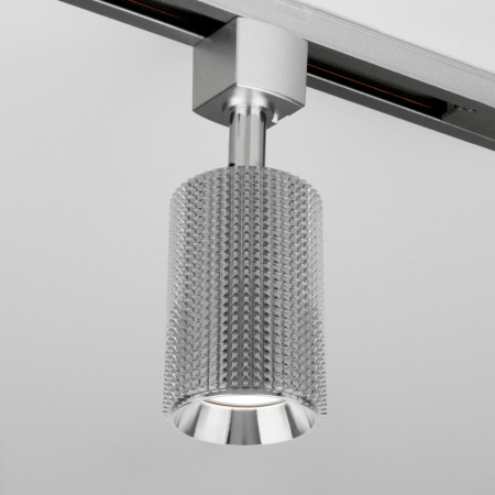 Трековые светильники — Светильник на шине Elektrostandard Spike GU10 Хром (MRL 1011) однофазный купить в 