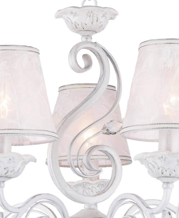 Люстры подвесные — Подвесная люстра Lumien Hall Жасмин 1002/5P-WS купить в 