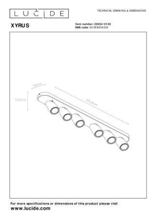 Споты — Спот LUCIDE 23954/31/30 купить в 
