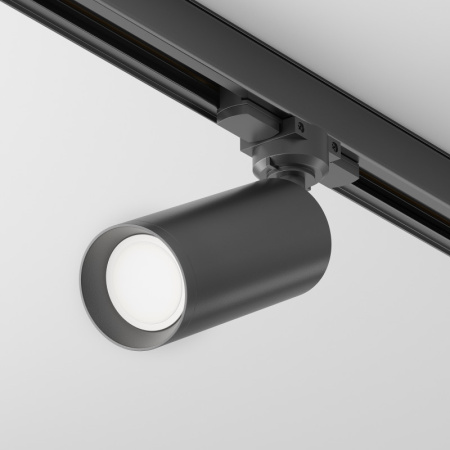 Трековые светильники — Светильник на шине Maytoni Technical TR028-3-GU10-B купить в 