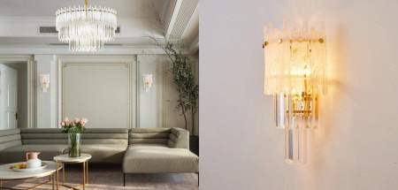 Настенные бра — Настенный светильник Imperium Loft Murano Glass Ice 143830-22 купить в 