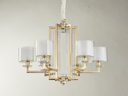 Люстры подвесные — Подвесная люстра Newport 4406+1/C gold купить в 
