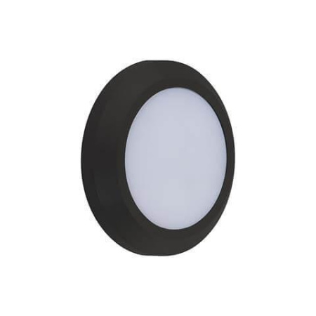 Свет для улицы — Уличный настенный светодиодный светильник Horoz Hurma черный 076-010-0005 HRZ01001217 купить в 