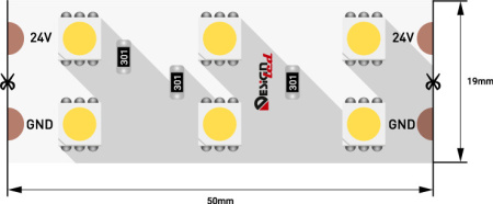 Светодиодные ленты — Лента DesignLed DSG5120-24-NW-33 купить в 