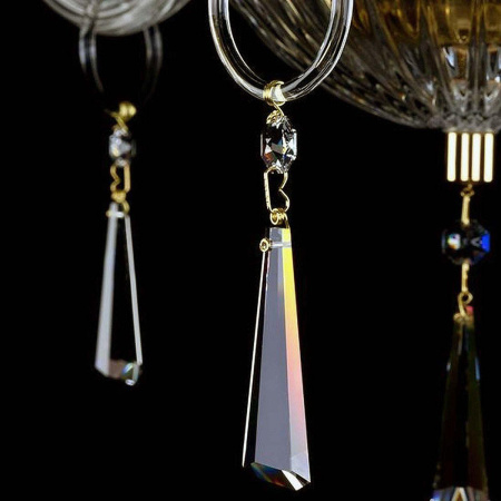 Люстры подвесные — Подвесная люстра Artglass Stefanie VIII. Swarovski Elements купить в 