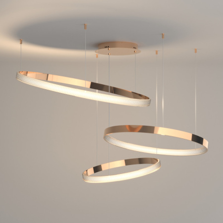 Люстры подвесные — Подвесная люстра Eurosvet 90275/3 медный Smart купить в 