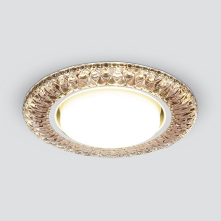 Встраиваемые точечные светильники — Встраиваемый светильник Elektrostandard 3020 GX53 GC тонированный купить в 