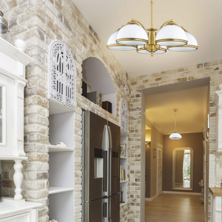 Люстры на штанге — Люстра на штанге Kutek OBD-ZW-5(P) купить в 