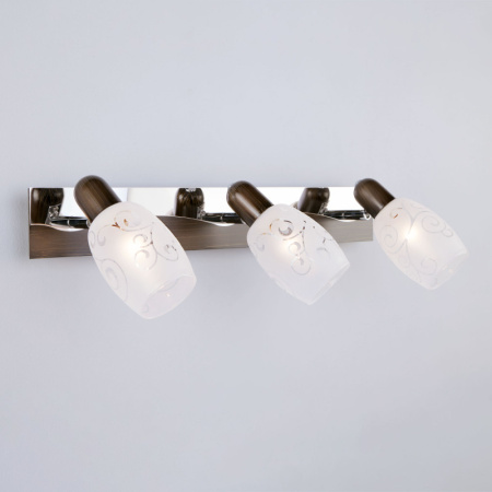 Споты — Спот Eurosvet 60301/3 хром/венге купить в 