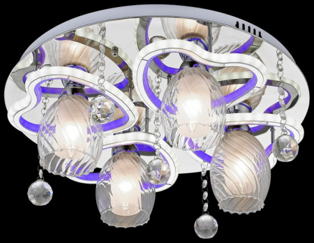 Люстры накладные — Накладная люстра VELANTE 736-107-04 купить в 