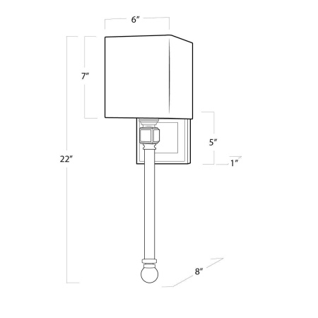 Потолочные светильники — Бра Imperium Loft Regina Andrew Crystal Sconce 85023-22 купить в  Потолочные светильники — Бра Imperium Loft Regina Andrew Crystal Sconce 85023-22 купить в