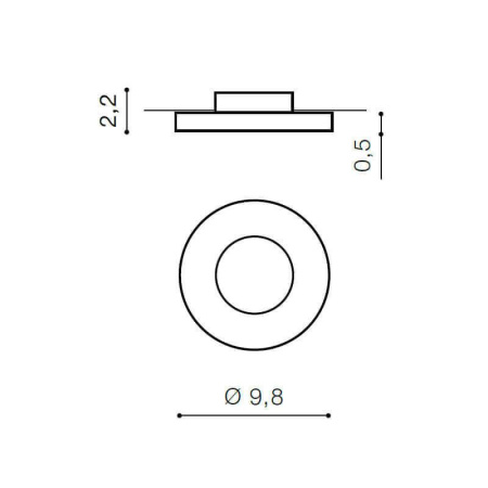 Cветильники потолочные встраиваемые — Встраиваемый светильник Azzardo Cleto AZ1621 купить в  Cветильники потолочные встраиваемые — Встраиваемый светильник Azzardo Cleto AZ1621 купить в