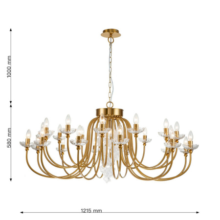 Люстры подвесные — Подвесная люстра Favourite 2871-25P купить в 