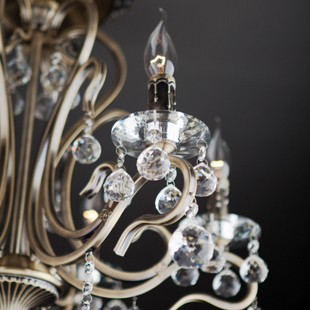 Люстры на штанге — Люстра на штанге Eurosvet 12505/6 античная бронза Strotskis купить в 