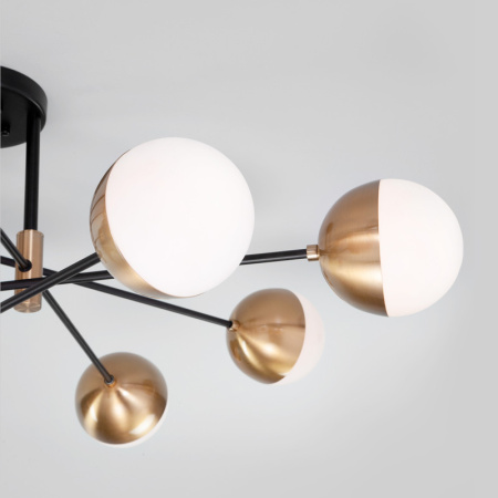 Люстры на штанге — Люстра на штанге Eurosvet 70129/8 латунь купить в  Люстры на штанге — Люстра на штанге Eurosvet 70129/8 латунь купить в