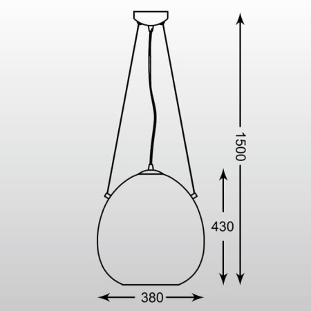 Подвесные светильники — Подвесной светильник Zumaline OYD-10381A-SP1 купить в 