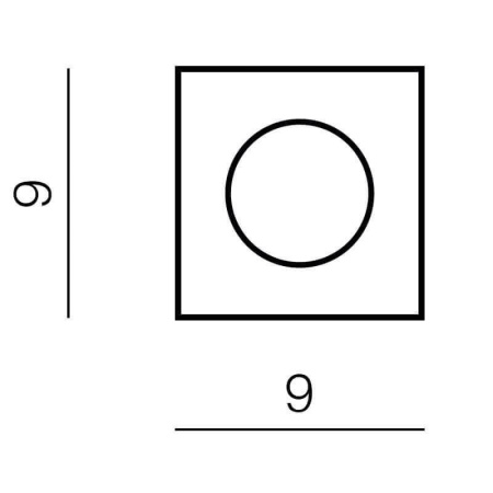 Точечные светильники — Встраиваемый светильник Azzardo Ezio AZ1051 купить в 