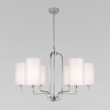 Люстры подвесные — Подвесная люстра Eurosvet 60128/6 хром купить в 
